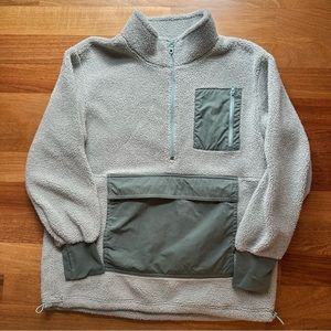 Offline by Aerie oversized fleece quarter zip